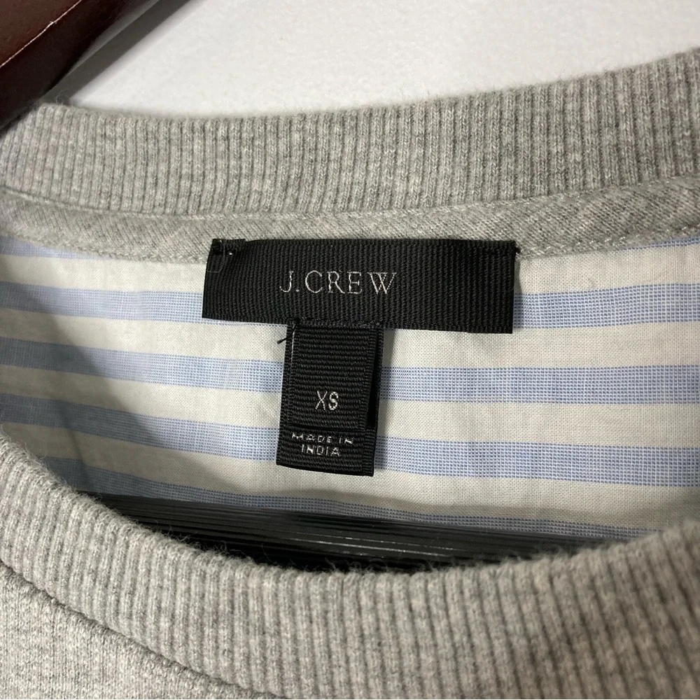 J. Crew Shirt Sweater Crewneck Size XS Mixed Media